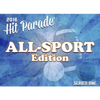2016 Hit Parade All-Sport Edition Series 1 Pack (8 Hits!!!)