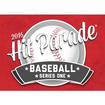 2016 Hit Parade Baseball Series 1 - 10 Box Case(70 Hits)- DACW Live @ National 30 Spot Random Team Brea
