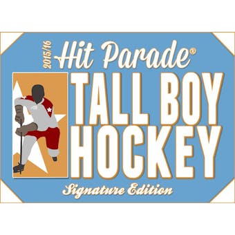 2015/16 Hit Parade Hockey Tall Boy Signature Edition (Lot of 10)