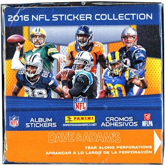 2016 Panini NFL Football Sticker Box