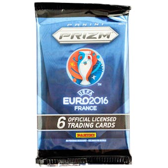 2016 Panini UEFA Euro Prizm Soccer Hobby Pack