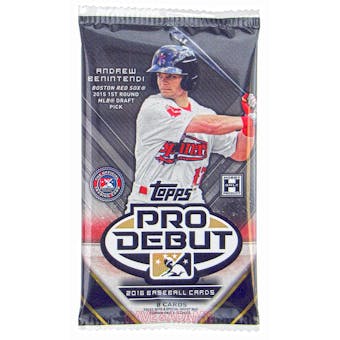 2016 Topps Pro Debut Baseball Hobby Pack