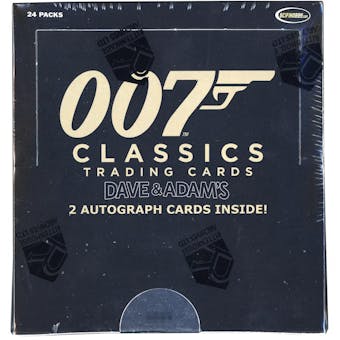 James Bond 007 Classics Trading Cards Box (Rittenhouse 2016)