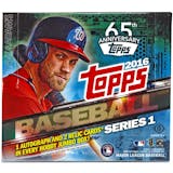 2016 Topps Series 1 Baseball Hobby Jumbo Box