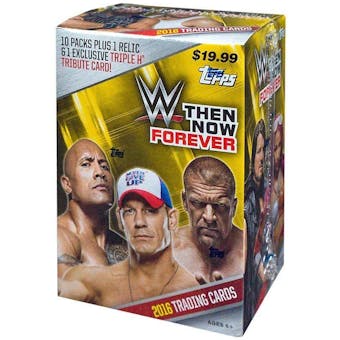 2016 Topps WWE Then Now Forever 10-Pack Blaster Box