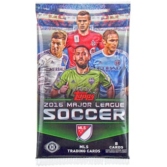 2016 Topps MLS Major League Soccer Soccer Hobby Pack