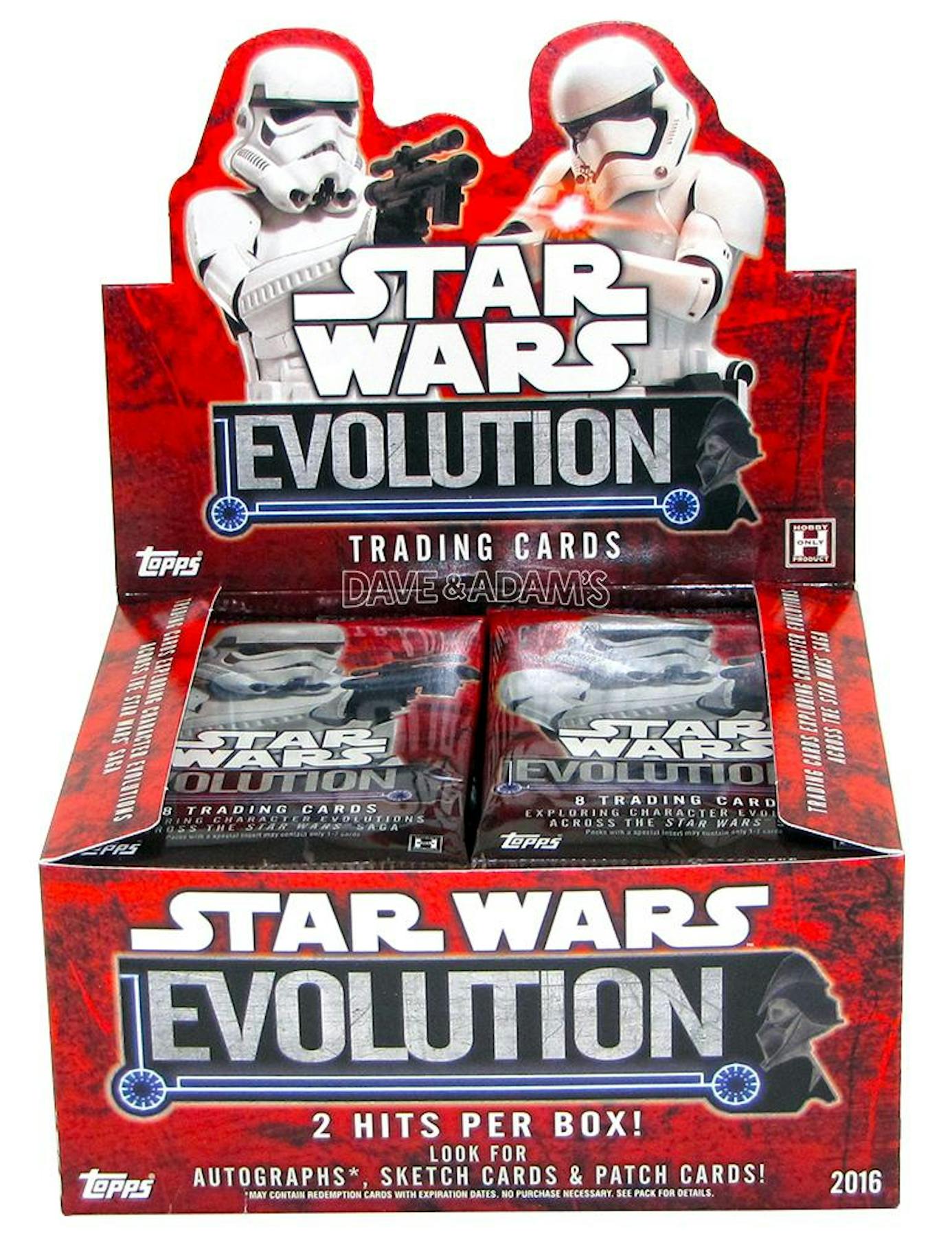 Star Wars Evolution Hobby Box (Topps 2016) | DA Card World
