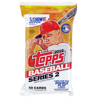 2016 Topps Series 2 Baseball Hobby Jumbo Pack