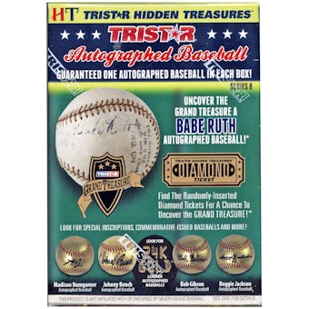 2016 TriStar Hidden Treasures Series 8 Baseball Hobby Box