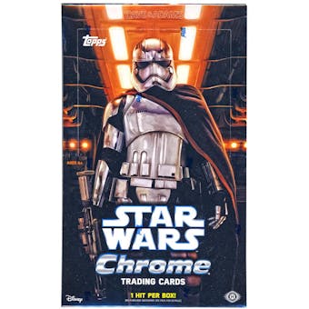 Star Wars: The Force Awakens Chrome Hobby Box (Topps 2016)