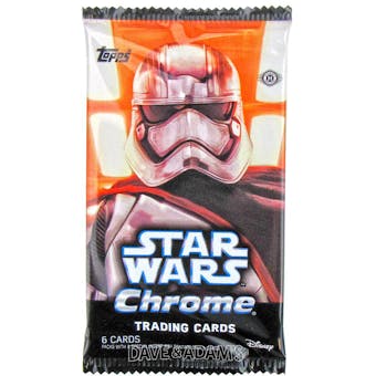 Star Wars: The Force Awakens Chrome Hobby Pack (Topps 2016)