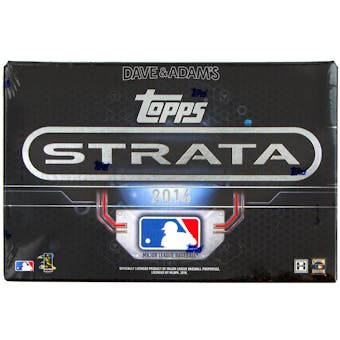 2016 Topps Strata Baseball Hobby Box