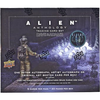 Alien Anthology Trading Cards Box (Upper Deck 2016)