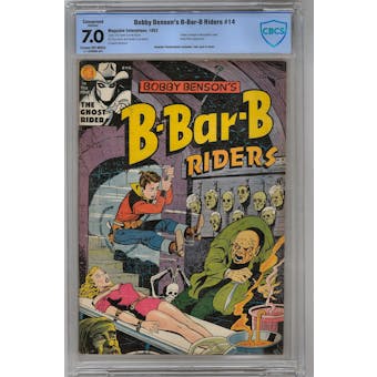 Bobby Benson's B-Bar-B Riders #14 CGC 7.0 (C-OW) *17-10F8B85-001* Conserved