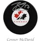 2017/18 Hit Parade Autographed Hockey Puck Series 10 Hobby Box McDavid, Matthews & Eichel!