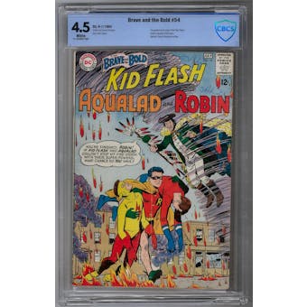 Brave and the Bold #54 CBCS 4.5 (W) *17-1910F47-001*