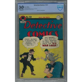 Detective Comics #101 CBCS 3.0 (OW-W) *17-265FD86-016*