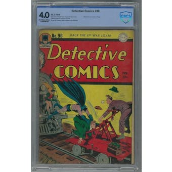 Detective Comics #96 CBCS 4.0 (OW-W) *17-265FD86-022*
