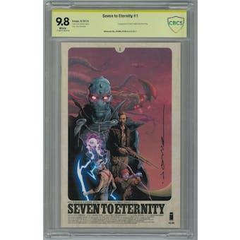Seven to Eternity #1 CBCS 9.8 (W) Signed By Jerome Opena *17-3D1C13C-018*
