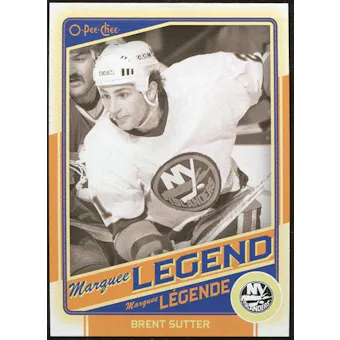 2012/13 Upper Deck O-Pee-Chee #529 Brent Sutter Legend