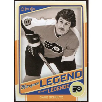 2012/13 Upper Deck O-Pee-Chee #538 Dave Schultz Legend