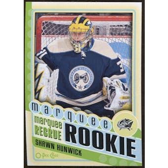 2012/13 Upper Deck O-Pee-Chee #566 Shawn Hunwick RC