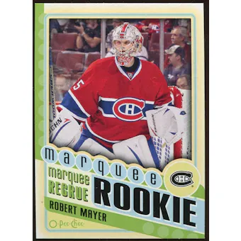 2012/13 Upper Deck O-Pee-Chee #580 Robert Mayer RC