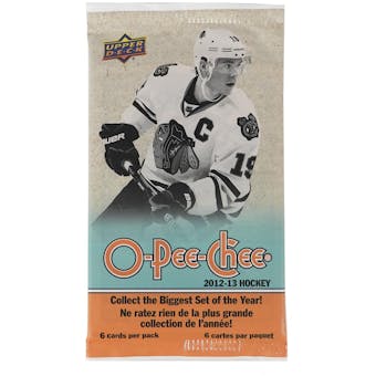 2012/13 Upper Deck O-Pee-Chee Hockey Blaster Pack