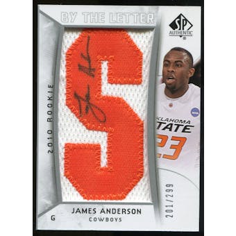 2010/11 Upper Deck SP Authentic #225 James Anderson AU/Serial 299, Print Run 2392 Autograph /2392