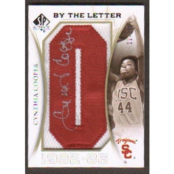 2010/11 Upper Deck SP Authentic By The Letter Legend Last Name #LCC Cynthia Cooper Autograph /30