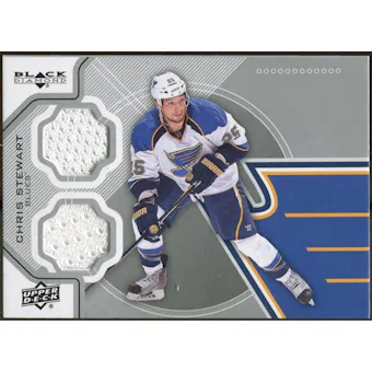 2012/13 Upper Deck Black Diamond Dual Jerseys #STLCS Chris Stewart F