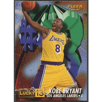 1996/97 Fleer #13 Kobe Bryant Lucky 13