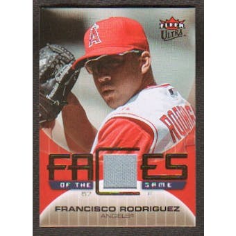 2007 Fleer Ultra Faces of the Game Materials #FR Francisco Rodriguez