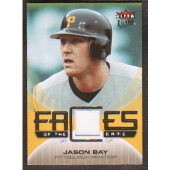 2007 Fleer Ultra Faces of the Game Materials #JB Jason Bay