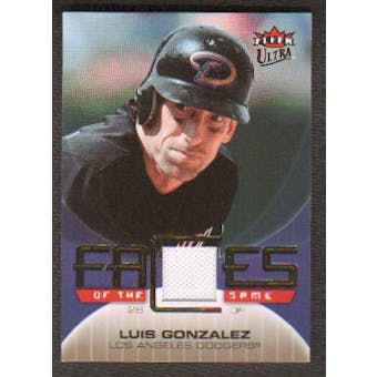 2007 Fleer Ultra Faces of the Game Materials #LG Luis Gonzalez