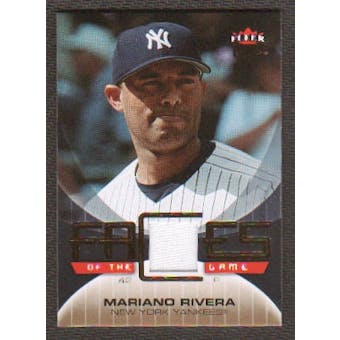 2007 Fleer Ultra Faces of the Game Materials #MR Mariano Rivera