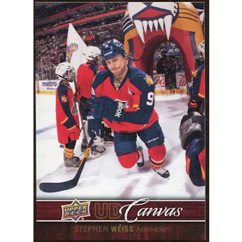 2012/13 Upper Deck Canvas #C36 Stephen Weiss