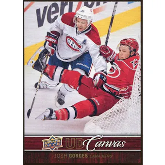 2012/13 Upper Deck Canvas #C44 Josh Gorges