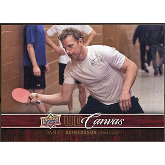 2012/13 Upper Deck Canvas #C58 Daniel Alfredsson
