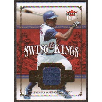2007 Fleer Ultra Swing Kings Materials #AS Alfonso Soriano