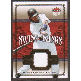 2007 Fleer Ultra Swing Kings Materials #MR Manny Ramirez