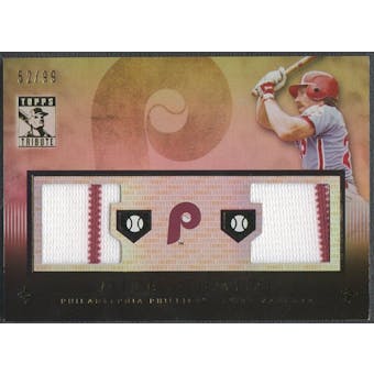 2010 Topps Tribute #MS Mike Schmidt Relics Dual Jersey #52/99