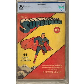 Superman #2 CBCS 3.0 (OW) *17-07C9944-006*