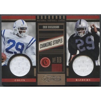 2011 Timeless Treasures #8 Eric Dickerson Changing Stripes Jersey #195/249