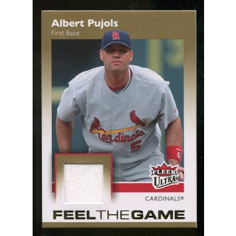 2007 Fleer Ultra Feel the Game Materials #AP Albert Pujols