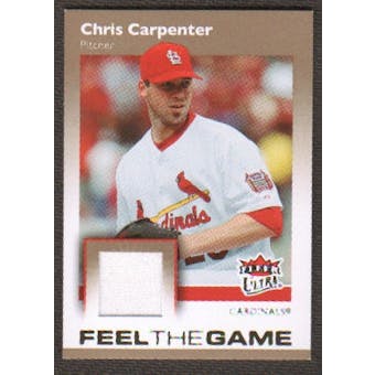 2007 Fleer Ultra Feel the Game Materials #CC Chris Carpenter