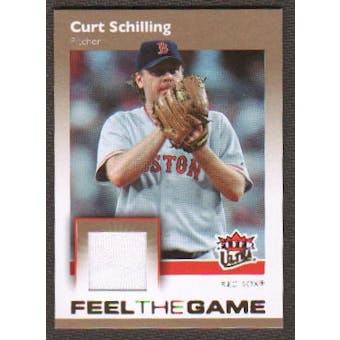2007 Fleer Ultra Feel the Game Materials #CS Curt Schilling