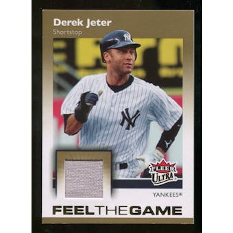 2007 Fleer Ultra Feel the Game Materials #DJ Derek Jeter