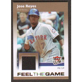 2007 Fleer Ultra Feel the Game Materials #JR Jose Reyes