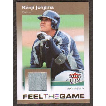 2007 Fleer Ultra Feel the Game Materials #KJ Kenji Johjima